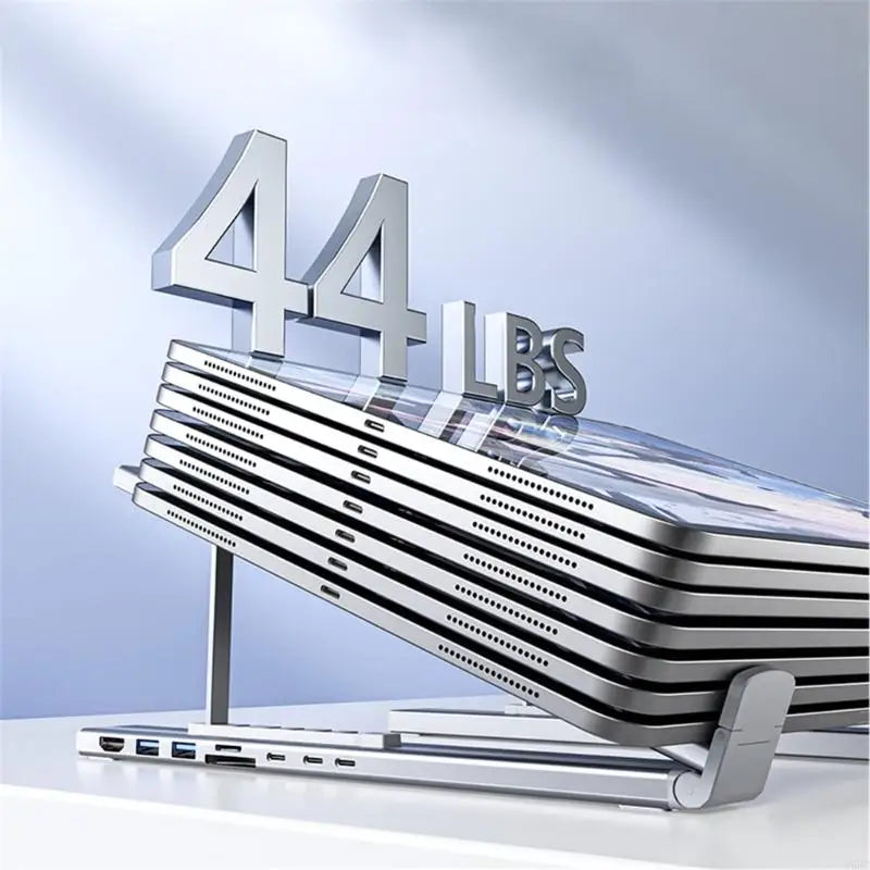 8 in 1 Laptop Stand Hub