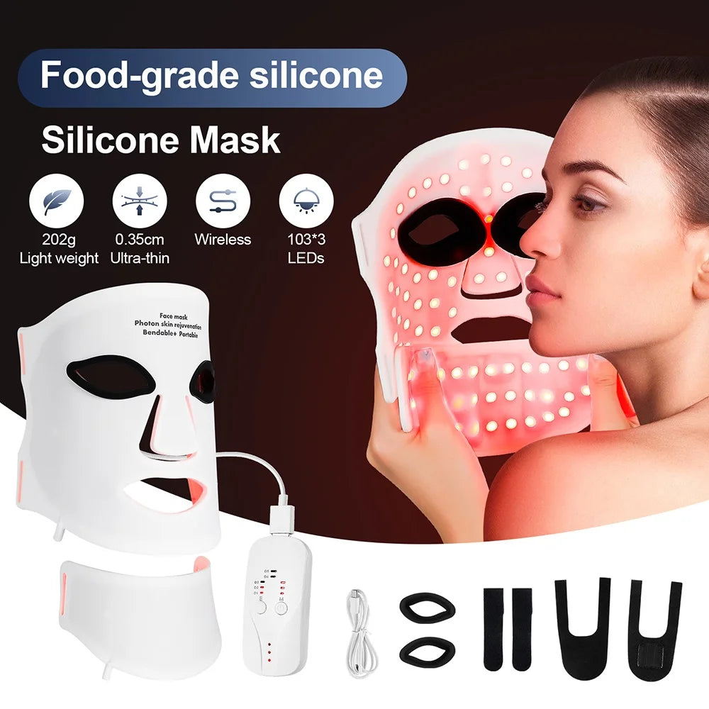 LED Face & Neck Mask by Gizimoto