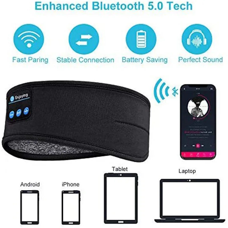 Bluetooth Soft Eye Mask