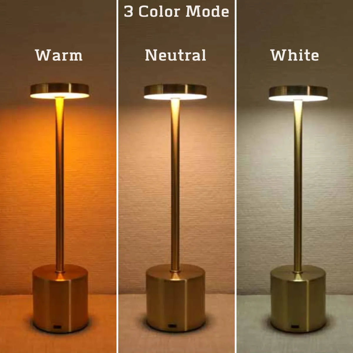 Touch Metal Table Lamp