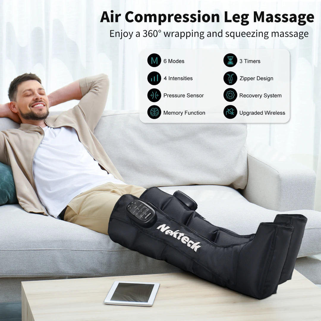 Air Compression Leg Massager – view 2
