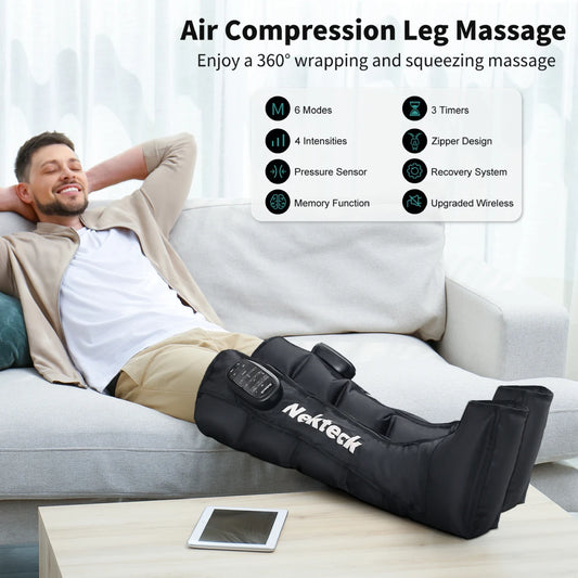 Air Compression Leg Massager – view 2