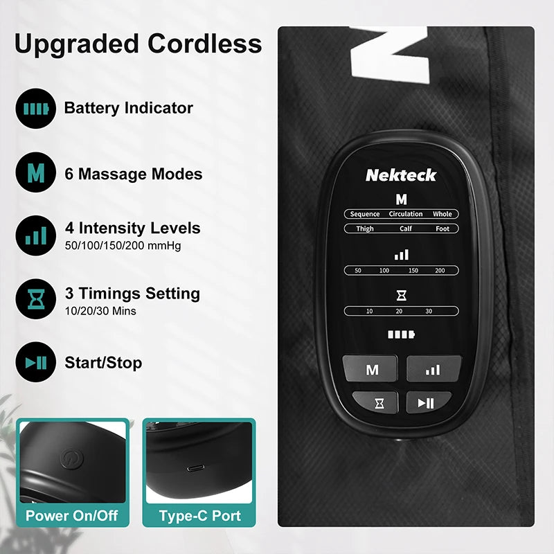 Air Compression Leg Massager – view 5